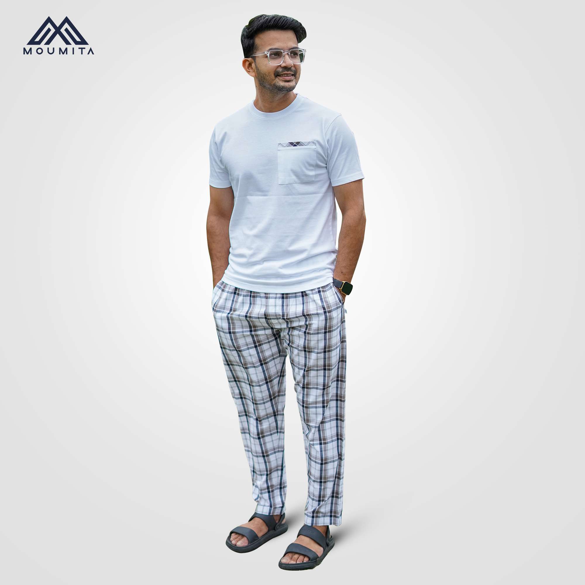 Men's Comfy Trouser & T-shirt Set | MFT5019