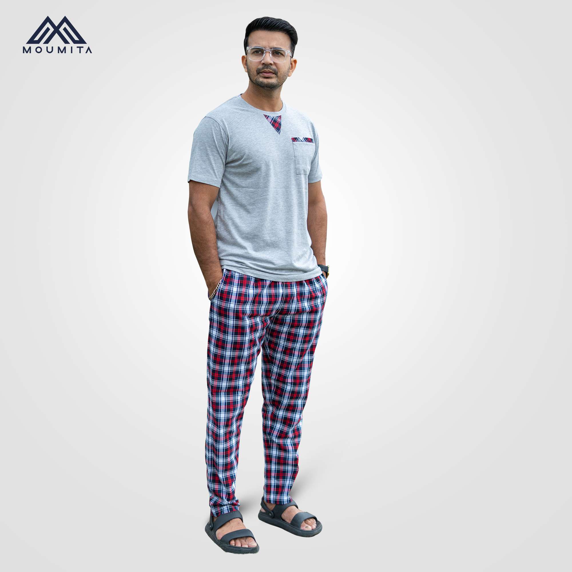 Men's Comfy Trouser & T-shirt Set | MFT5021