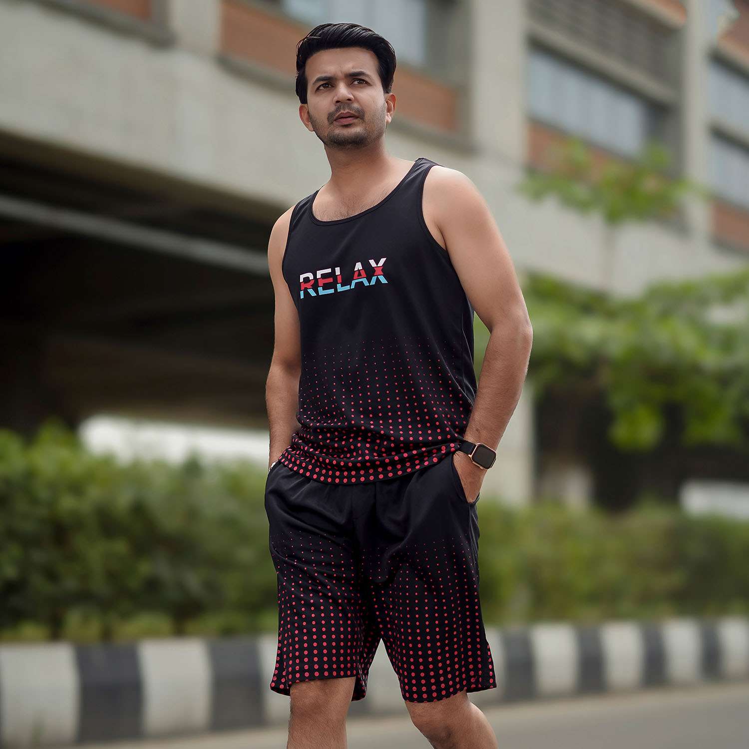 Mens Active Wear Set (Tanktop & Short) | MFT5006