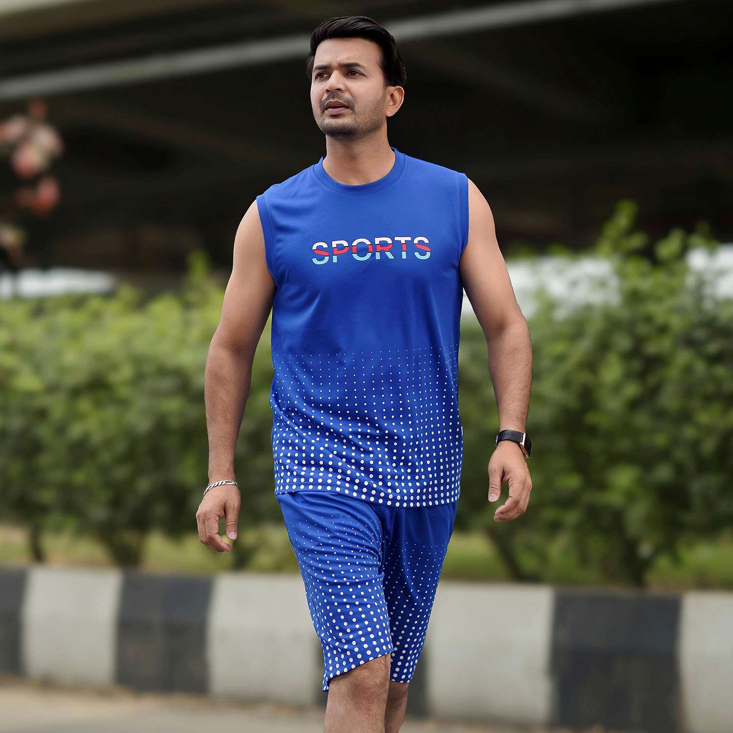 Mens Active Wear Set (Meggie T-shirt & Short) | MFT5012