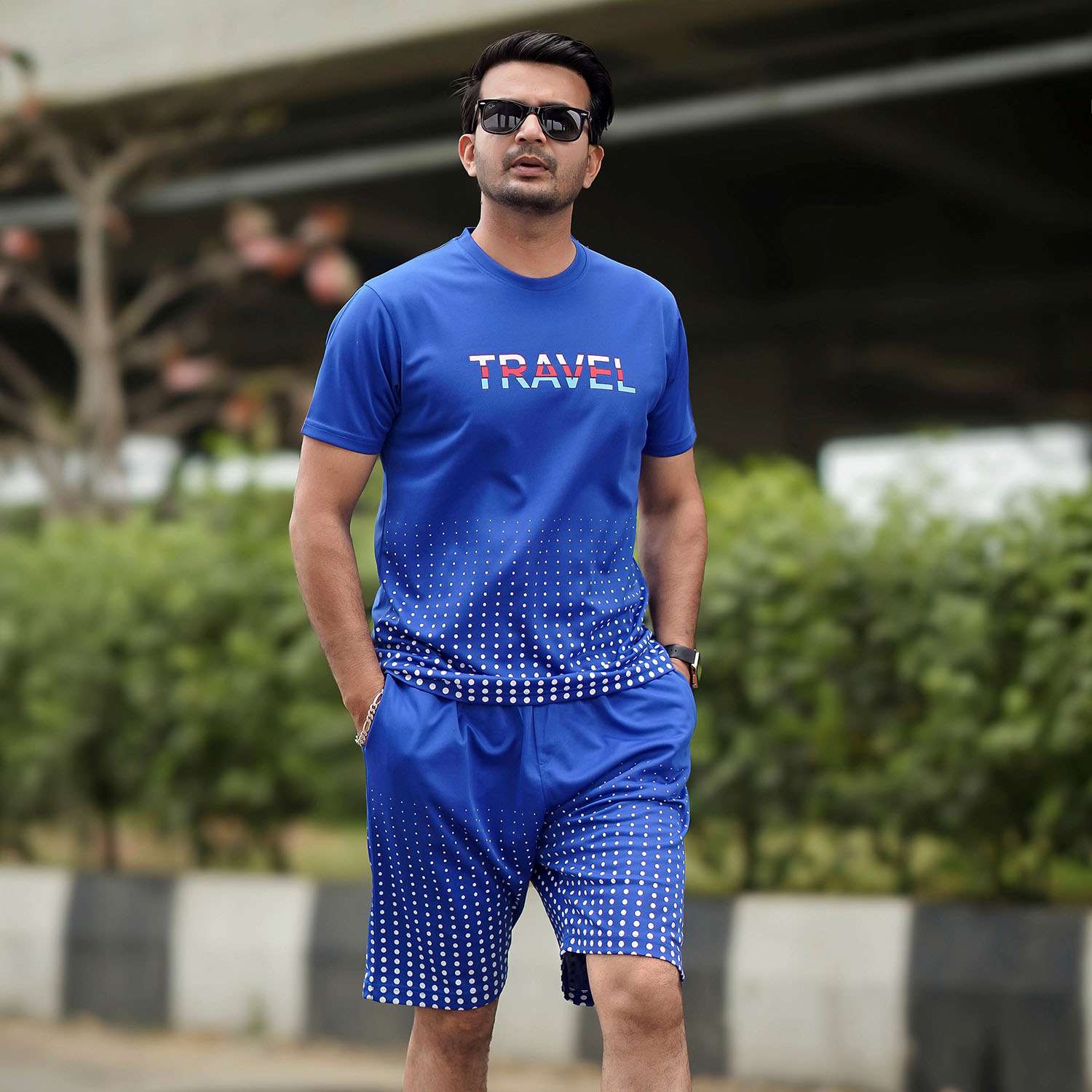 Mens Active Wear Set (T-Shirt & Short) | MFT5004