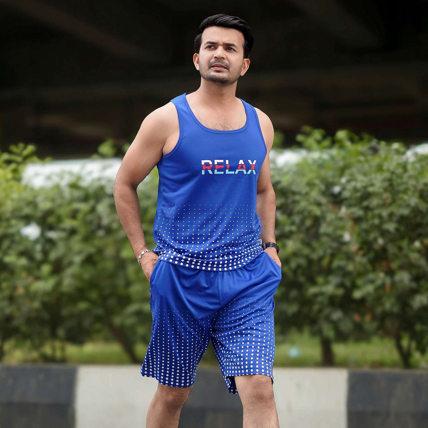 Mens Active Wear Set (Tanktop & Short) | MFT5008