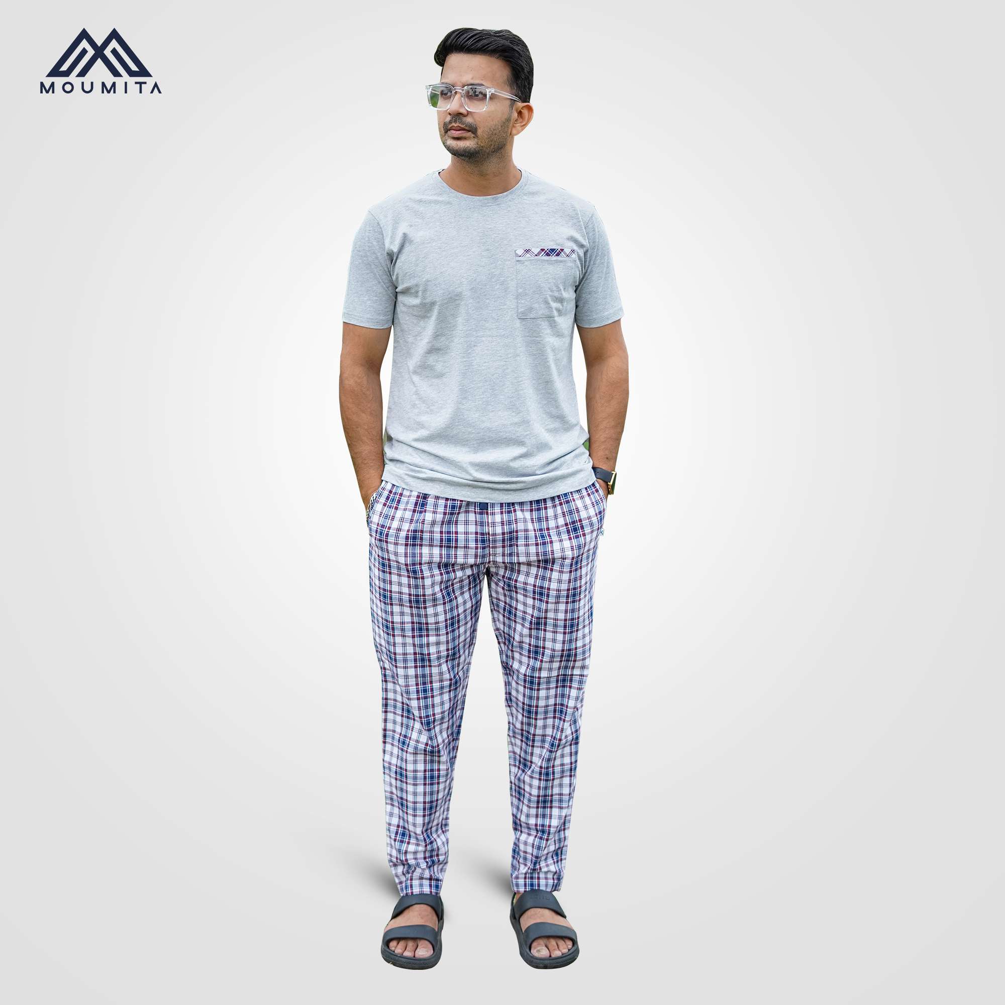 Men's Comfy Trouser & T-shirt Set | MFT5016