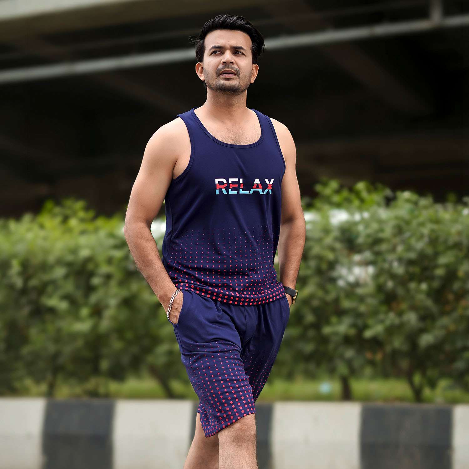 Mens Active Wear Set (Tanktop & Short) | MFT5007