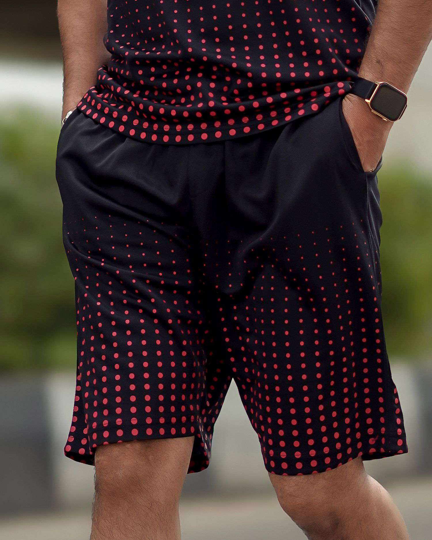 Mens Activewear Sports Shorts - Black