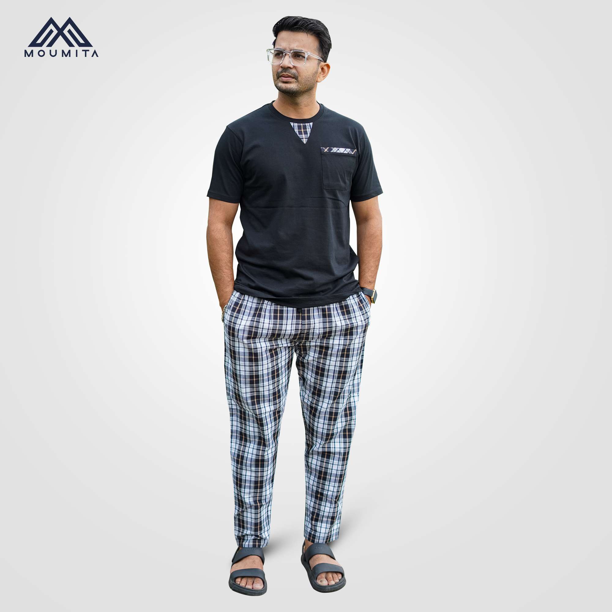 Men's Comfy Trouser & T-shirt Set | MFT5020