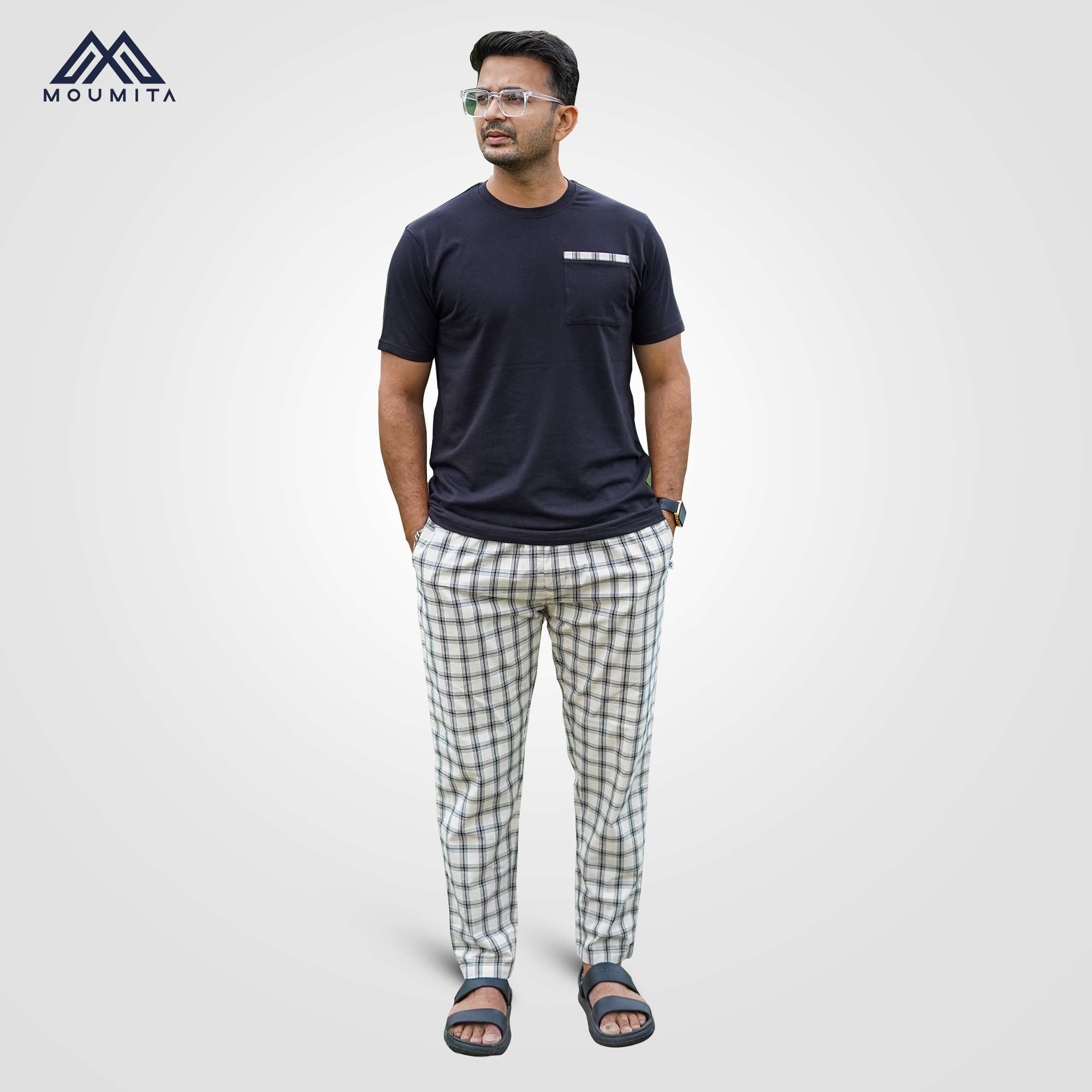 Men's Comfy Trouser & T-shirt Set | MFT5017