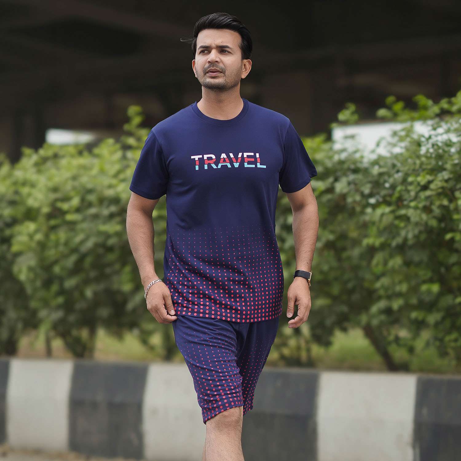 Mens Active Wear Set (T-Shirt & Short) | MFT5003
